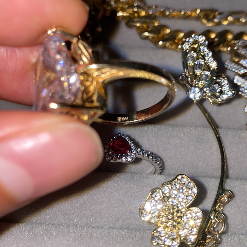 14k solid gold Beautiful ring - Picture 14 of 16